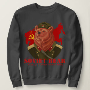 Sweatshirt soviétique de l'ours