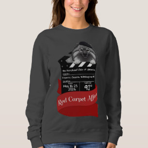 Sweatshirt Spécialité nationale Keeshond féminine 2026