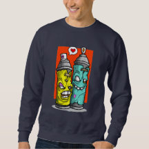 SPIRAY CAN graffiti personnage peinture Hoakser