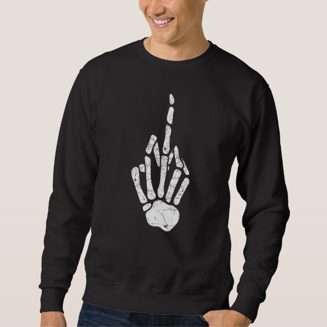 Sweatshirt Squelette (Devant)