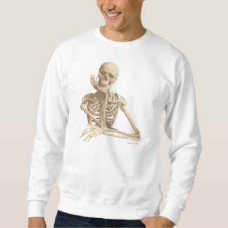 Sweatshirt Squelette contemplatif