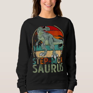 Sweatshirt Step Momsaurus Rex Dinosaur Step Mom Saurus