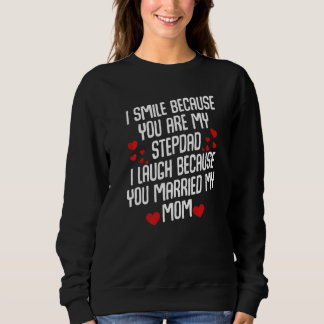 Sweatshirt Stepfather Mariage Fille Fils Femme Mari Fan