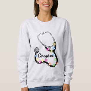 Sweatshirt Stéthoscope avec lumières de Noël Joyeux Noël Infi