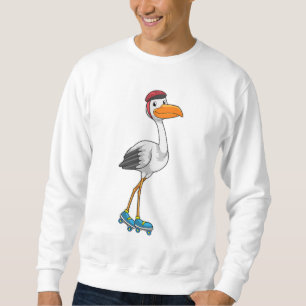 Sweatshirt Stork en Patinage en ligne avec Roller skates