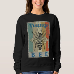 Sweatshirt Style vintage Abee Queen Honey apiculteur apekeepe