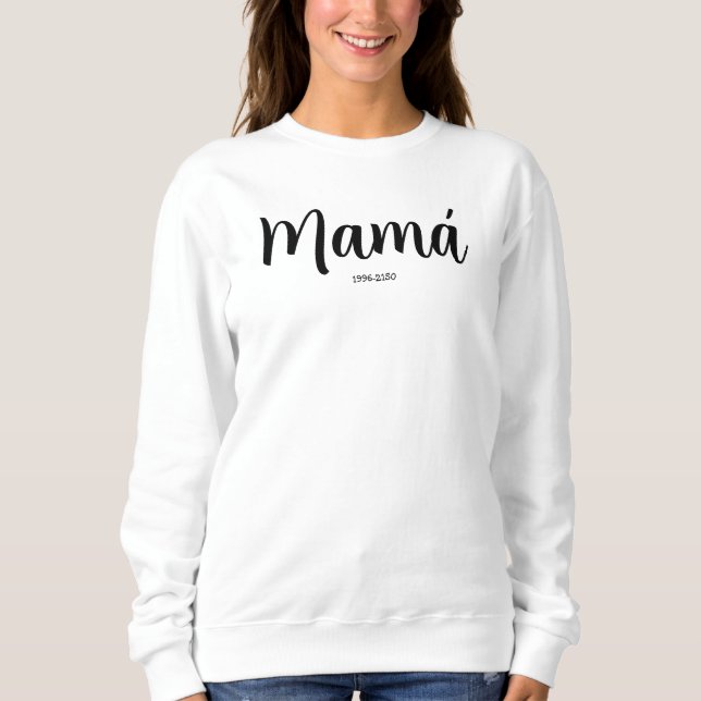Sweatshirt Sudadera personalizada día de las madres (Devant)