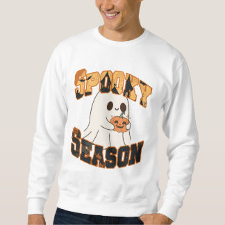 Sweatshirt Sudadera Spooky Season Fantasma Cute Retro