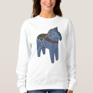 Sweatshirt Suède Dala Horse Dalecarlian suédois
