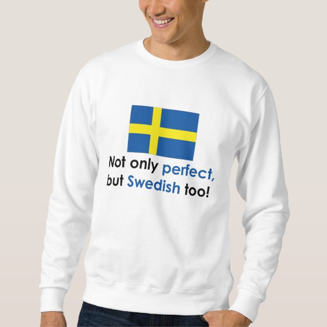 Sweatshirt Suédois parfait (Devant)