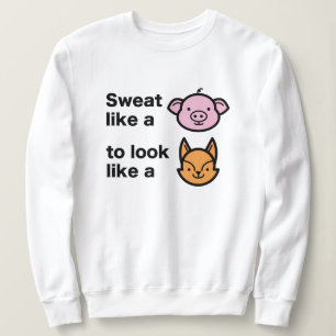 Sweatshirt Suer comme un cochon