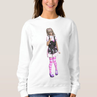 Sweatshirt Suéter garota pensando