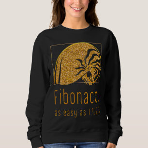 Sweatshirt Suite de Fibonacci & Nombre d'Or Nature Nautilus