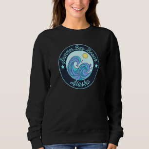Sweatshirt Summer Bay Beach Ak Alaska Souvenir Nautique Surfe