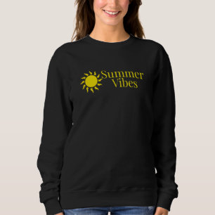 Sweatshirt Summer Vibes Beach Vacances été