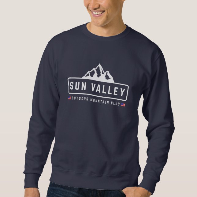 Sweatshirt Sun Valley Plein air (Devant)