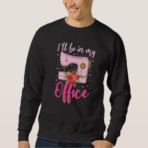 Sweatshirt Superbe Machine à coudre Louveur Loft