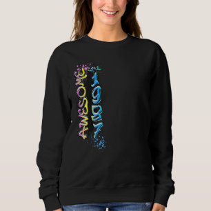 Sweatshirt Superbe motif de graffiti depuis 1987