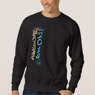 Sweatshirt Superbe motif de graffiti depuis 2014