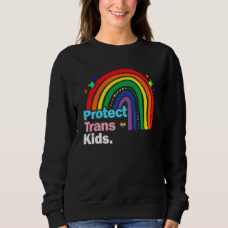 Sweatshirt Support Lgbt Protéger Trans Kid Pride Lgbt Arc-en-