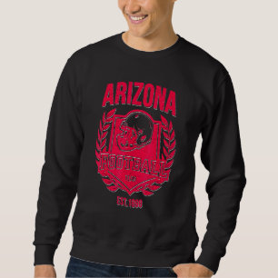 Sweatshirt Supporteur de la fête Cardinal Look Glitch en détr