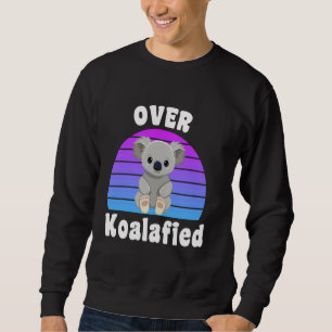 Sweatshirt Sur Koalafied Cute Koala Ours coucher de soleil vi