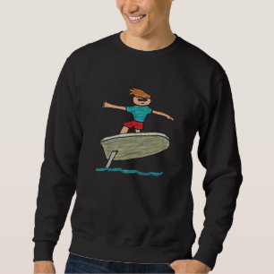 Sweatshirt Surf à huile