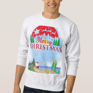 Sweatshirt Surf pour Père Noël