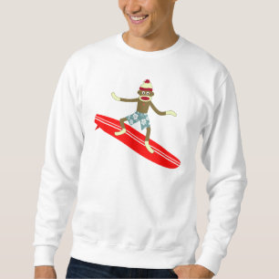 Sweatshirt Surfer de singe de chaussette