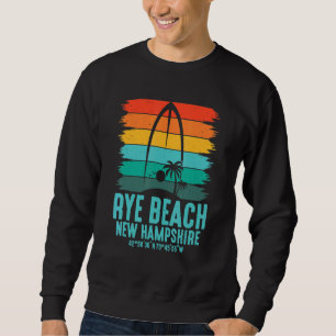 Sweatshirt Surfeur Planche de surf Rye Beach Surfeur Surf