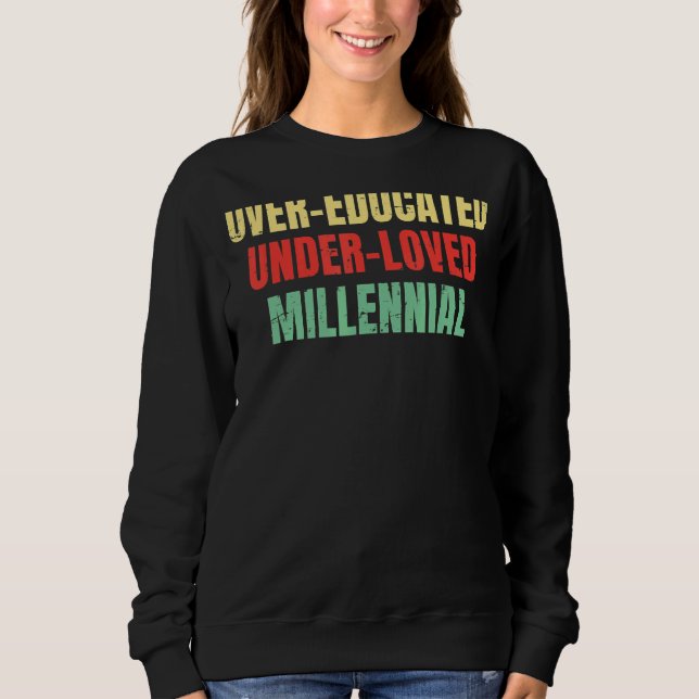 Sweatshirt Surinstruit Sous Le Programme D'Avortement Du Mill (Devant)