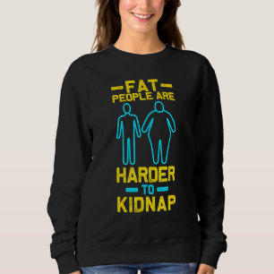 Sweatshirt Surpoids Graisses Personnes Perdre du poids Gym en
