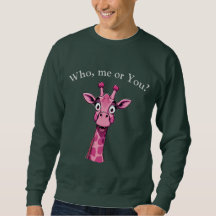 Surprise de la girafe rose