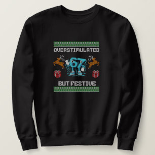 Sweatshirt surstimulé mais festif, Style de joueur cool