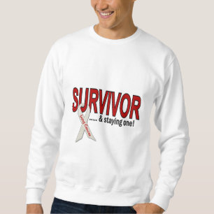 Sweatshirt Survivant de cancer de poumon
