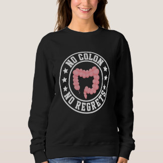 Sweatshirt Survivant de la poche de l'estomac Pas de Regret P