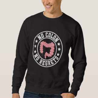 Sweatshirt Survivant de la poche de l'estomac Pas de Regret P