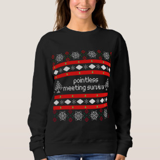 Sweatshirt Survivant de la réunion sans pointess "Sweater" -
