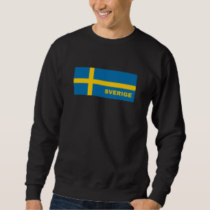 Sweatshirt Sverige dans le drapeau suédois