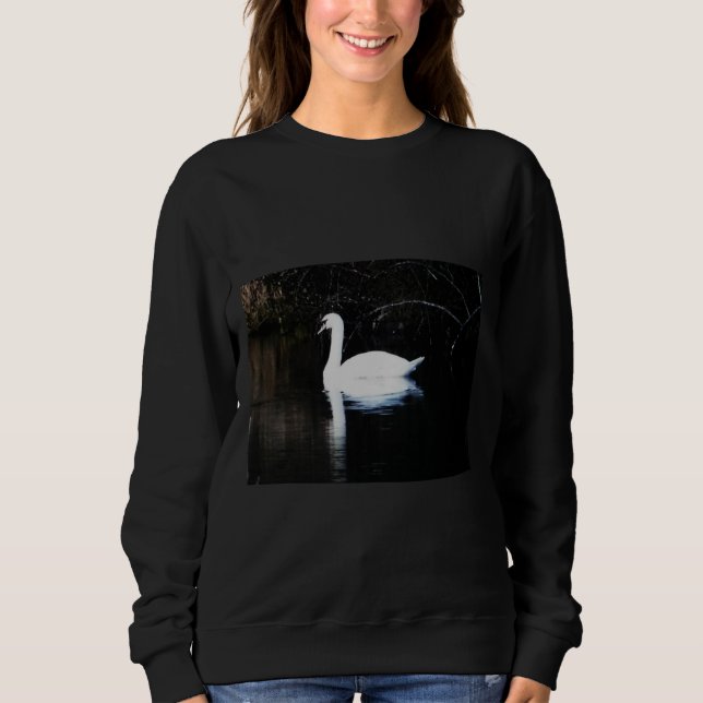Sweatshirt Swan solitaire (Devant)