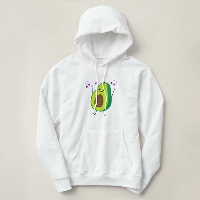 Sweatshirt Sweat - shirt à capuche de l'Avocado Da (Design devant)