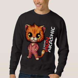 Sweatshirt Sweat-Shirt Chat J'aime Mon Akashic