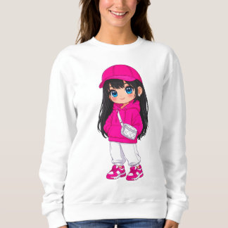 Sweatshirt Sweat-shirt chic et confortable pour femme 🌸✨ | D