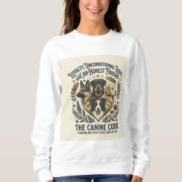 Sweatshirt Sweat-shirt Cute Dog Mom pour femmes | Cadeau conf