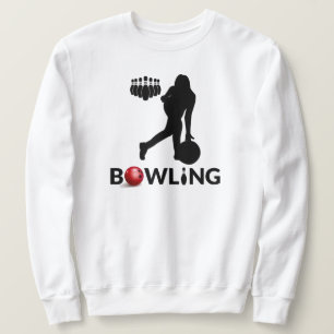 Sweatshirt Sweat-shirt de bowling pour femme