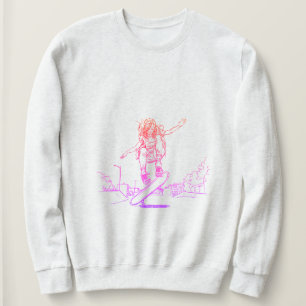 Sweatshirt Sweat-shirt de skateuse – Skate minimaliste