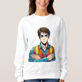Sweatshirt Sweat-shirt féminin avec un professionnel de la sé