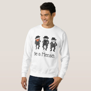 Sweatshirt Sweat-shirt juif Sois un Mensch