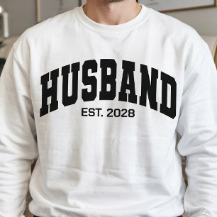 Sweatshirt Sweat-shirt personnalisé pour femme et mari, Cadea