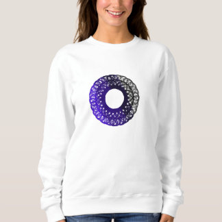 Sweatshirt sweat-shirt torpam femme noir-violet